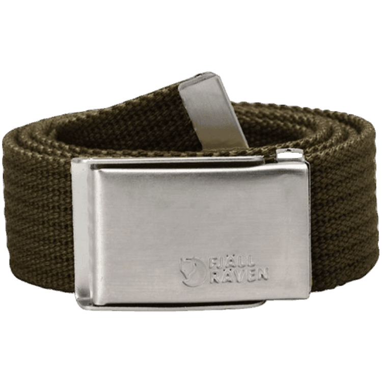 Dunkeloliv Mode Gürtel Aus Merano Canvas Von Fjällraven