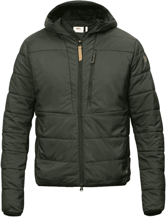 Keb Gepolsterter Hoodie M Fashion Fjällräven Deep Forest