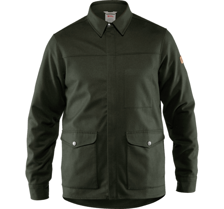 Greenland Re-wool Hemdjacke M Fashion Fjällräven Deep Forest