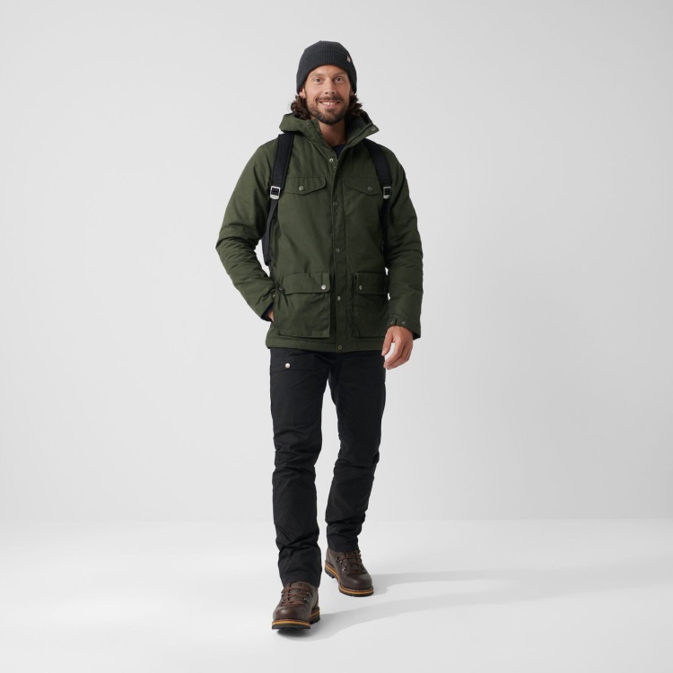 Fashion Fjällräven Greenland Winterjacke M Deep Forest