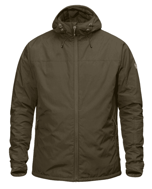 Khaki High Coast Wattierte Jacke M - Khaki Mode Fjällräven