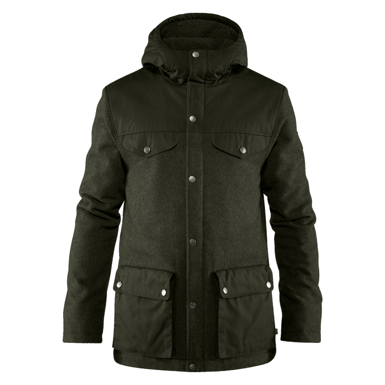 Deep Forest Fashion Fjällräven Greenland Re-wool Jacke M - Deep Forest
