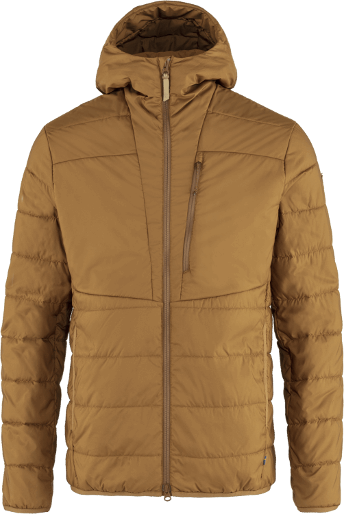 Keb Gepolsterter Hoodie M - Kastanie Kastanie Mode Fjällräven