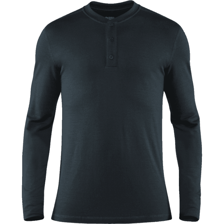 Fashion Fjällräven Dark Navy Singi Merino Henley M