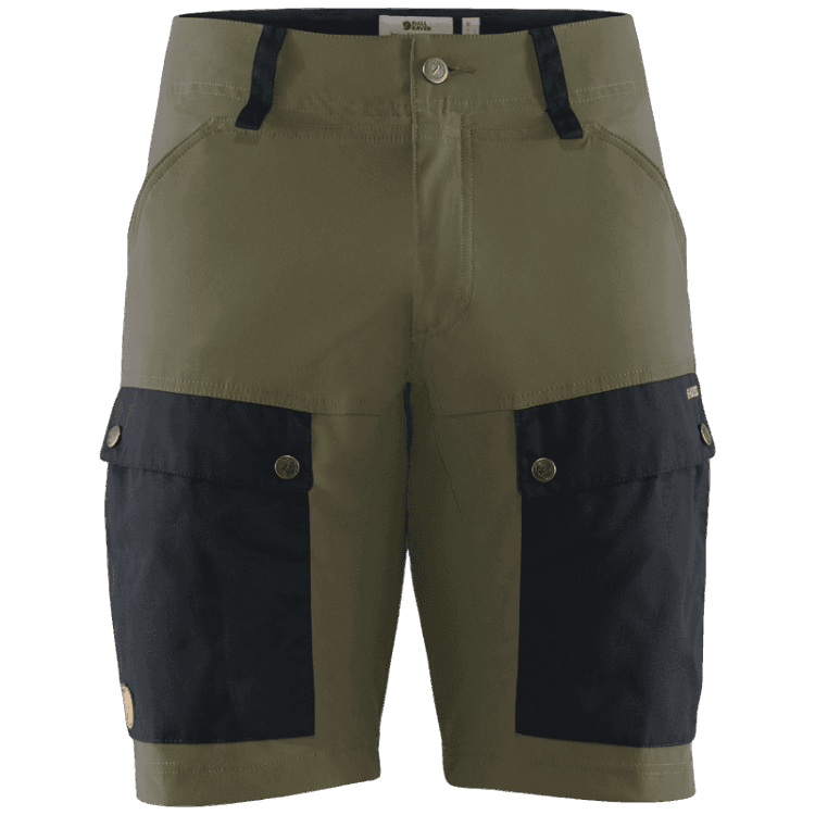 Fashion Fjällräven Keb Shorts M - D Navy Light Olive Dark Navy/light Olive