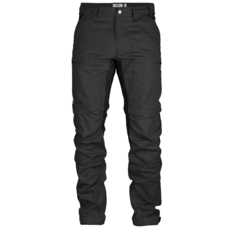 Fashion Fjällräven Abisko Lite Trekking Abzipphose M Regular Dunkelgrau/schwarz