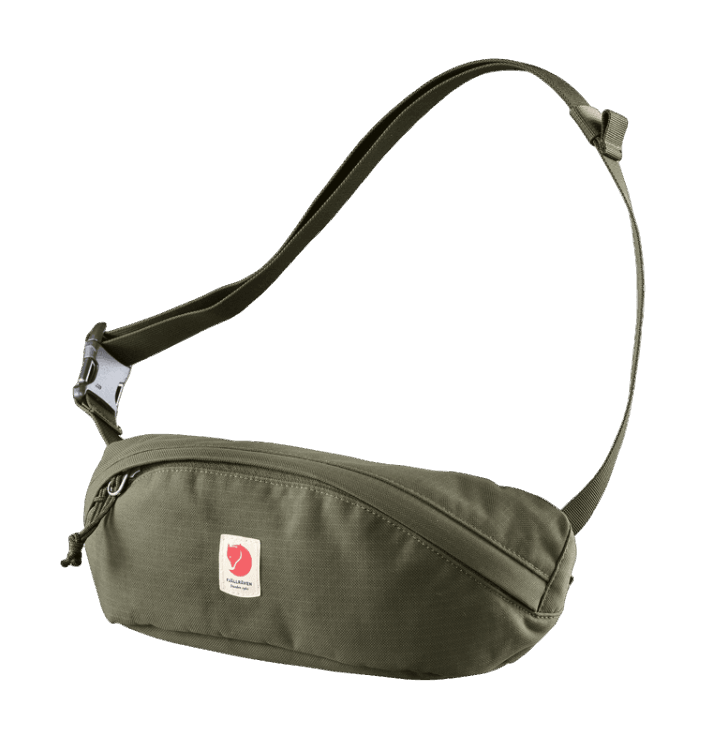 Fashion Fjällräven Ulvö Hüfttasche Medium - Lorbeergrün Lorbeergrün
