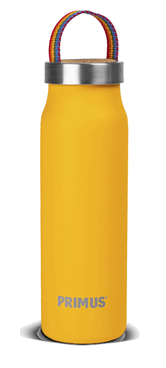 Klunken 500ml Double Wall Fashion Fjällräven Warmes Gelb-Regenbogenmuster