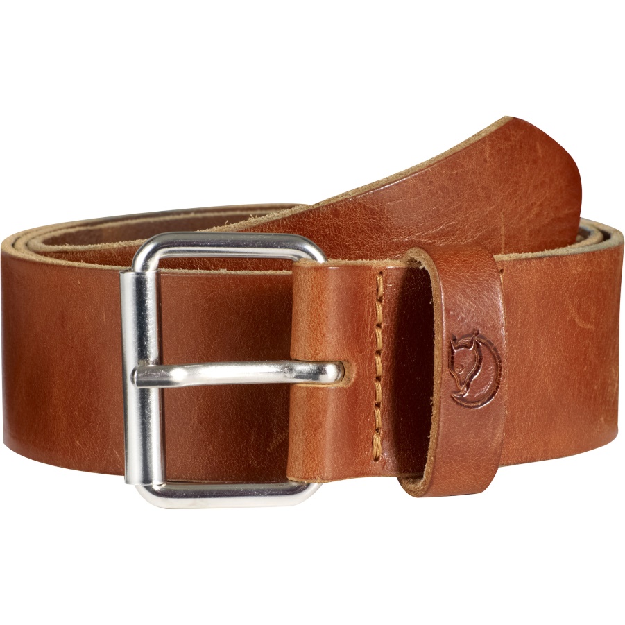 Leder Cognac Singi Gürtel 4 Cm Modemarke Fjällräven