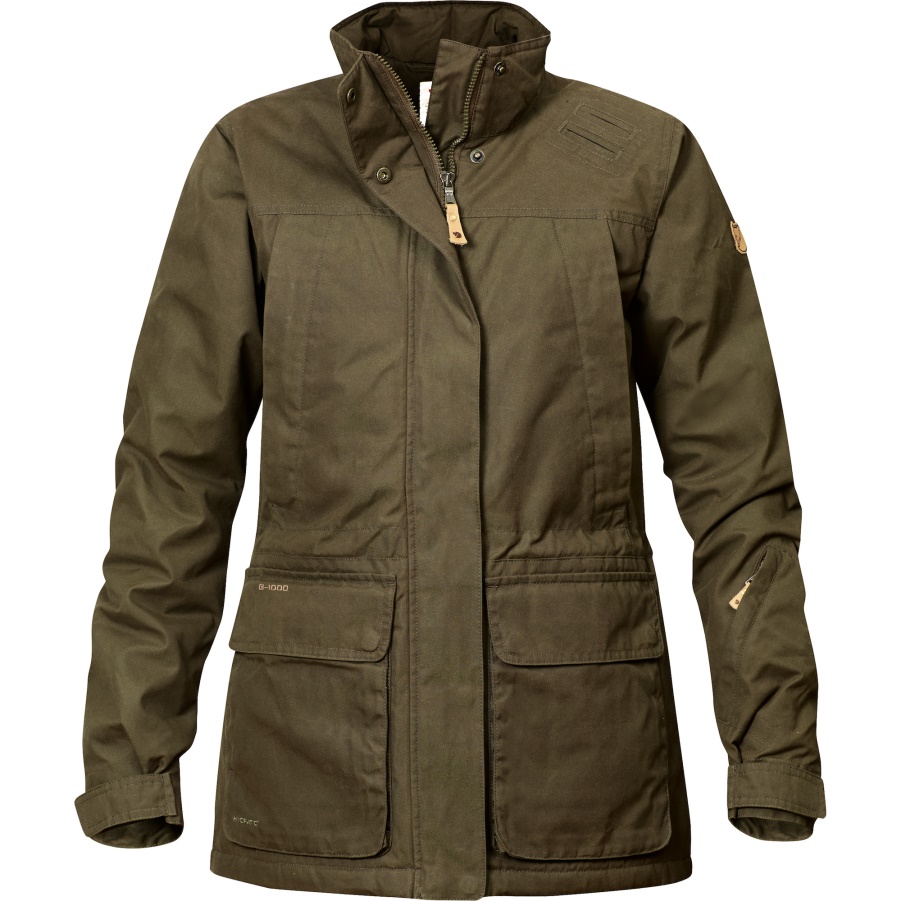 Fashion Fjällräven Brenner Pro Wattierte Jacke Mit Dunklem Olive