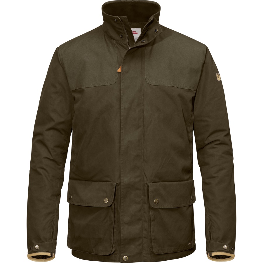 Fashion Fjällräven Dark Olive Srmland Wattierte Jacke M