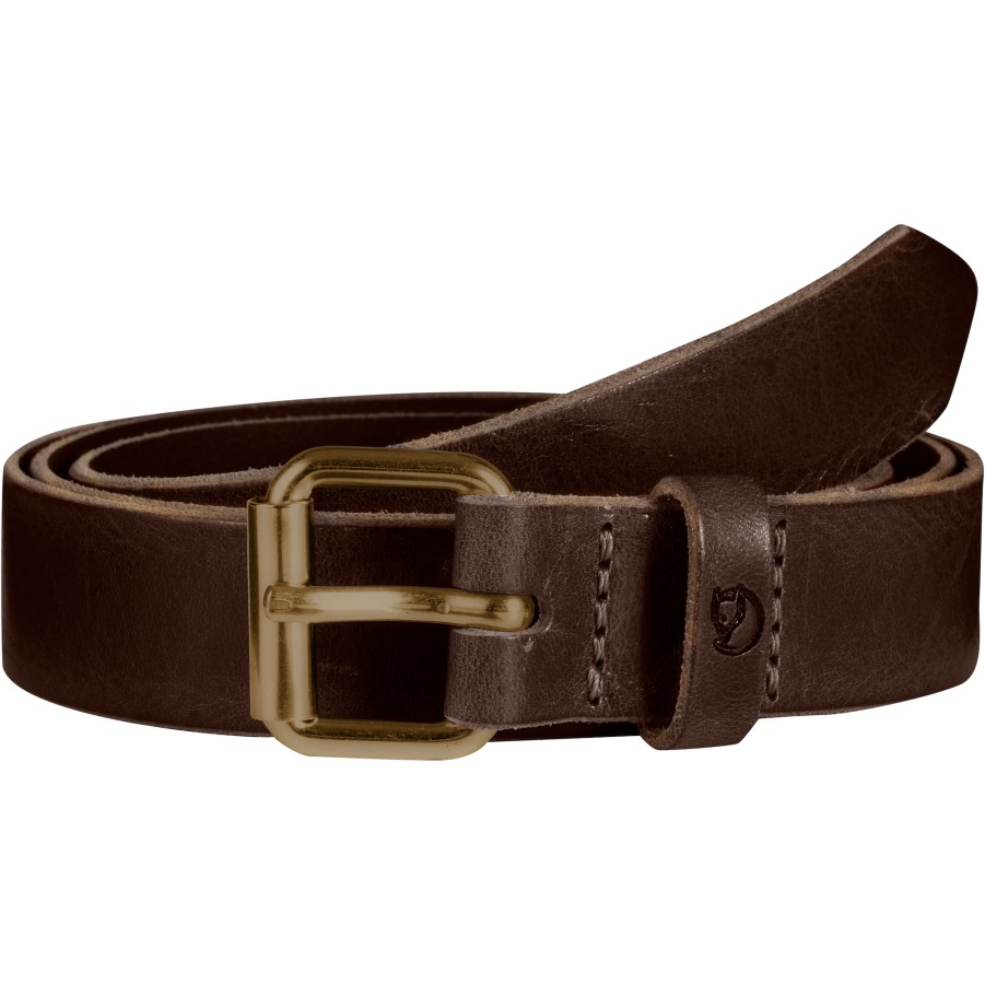 Leder Braun Mode Fjällräven Singi Gürtel 2,5 Cm
