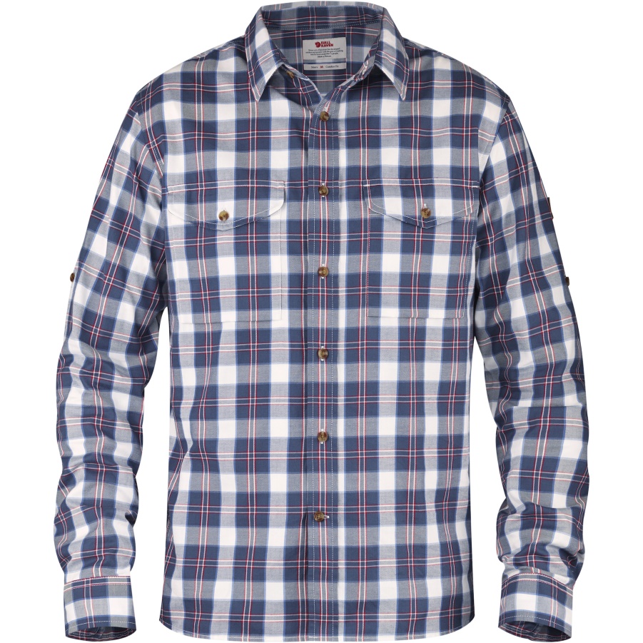 Oncle Blue Singi Flanellhemd Ls M Fashion Fjällräven