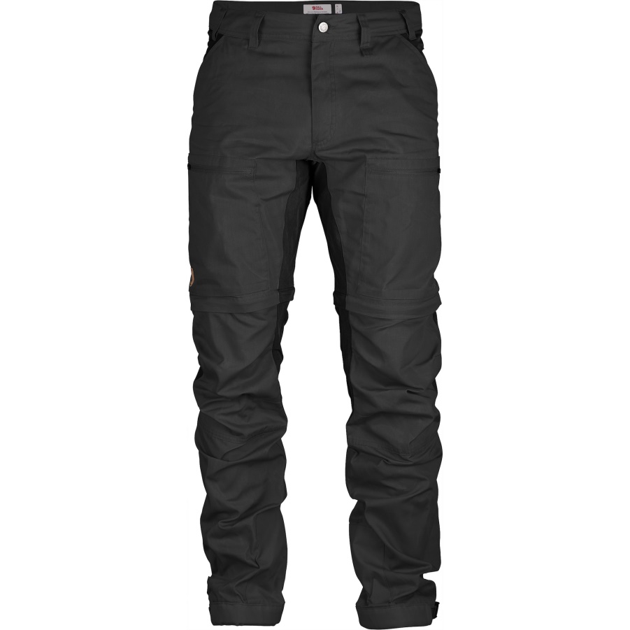 Abisko Lite Trekking Zip-off M Long Fashion Fjällräven Dunkelgrau-schwarz