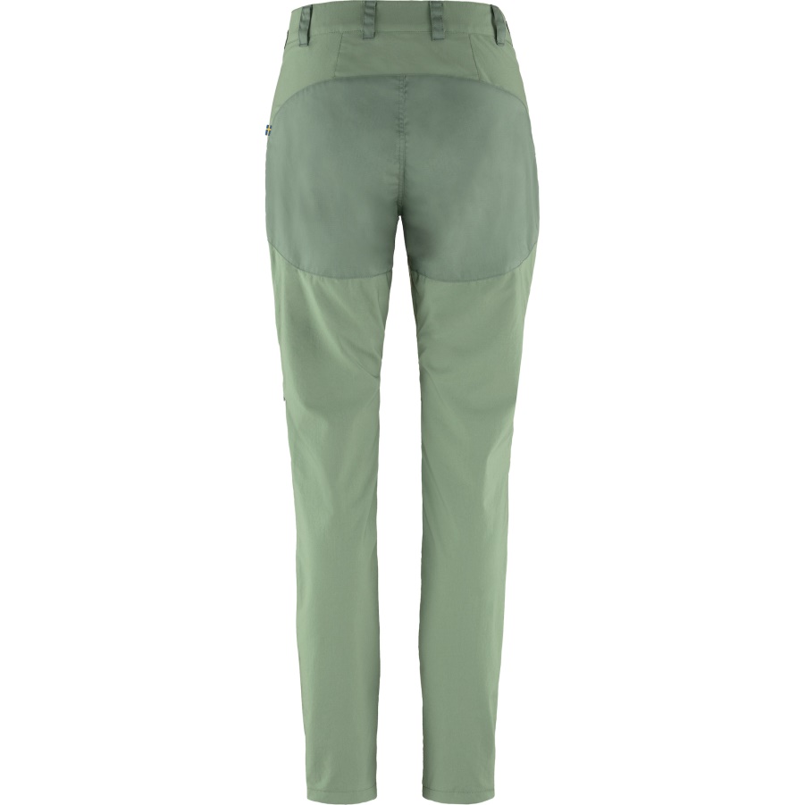 Jadegrün-patinagrün Abisko Hochsommerhose Mit Kurzer Mode Fjällräven