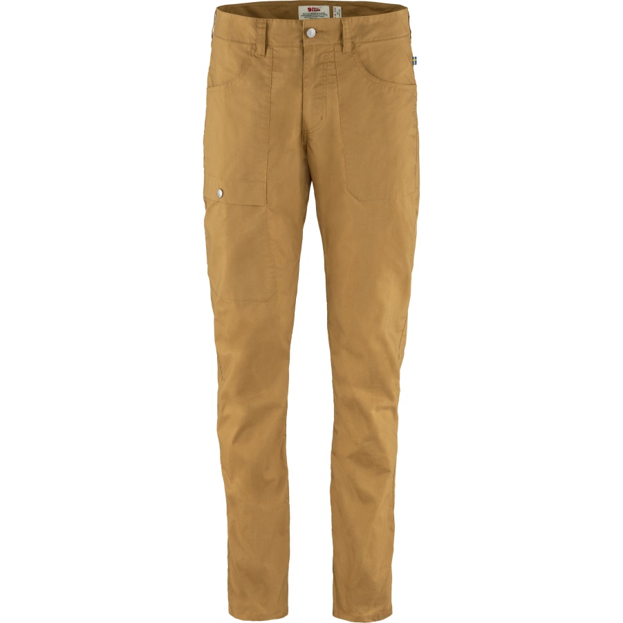 Fashion Fjällräven Alltagshose M Lang Buchweizenbraun