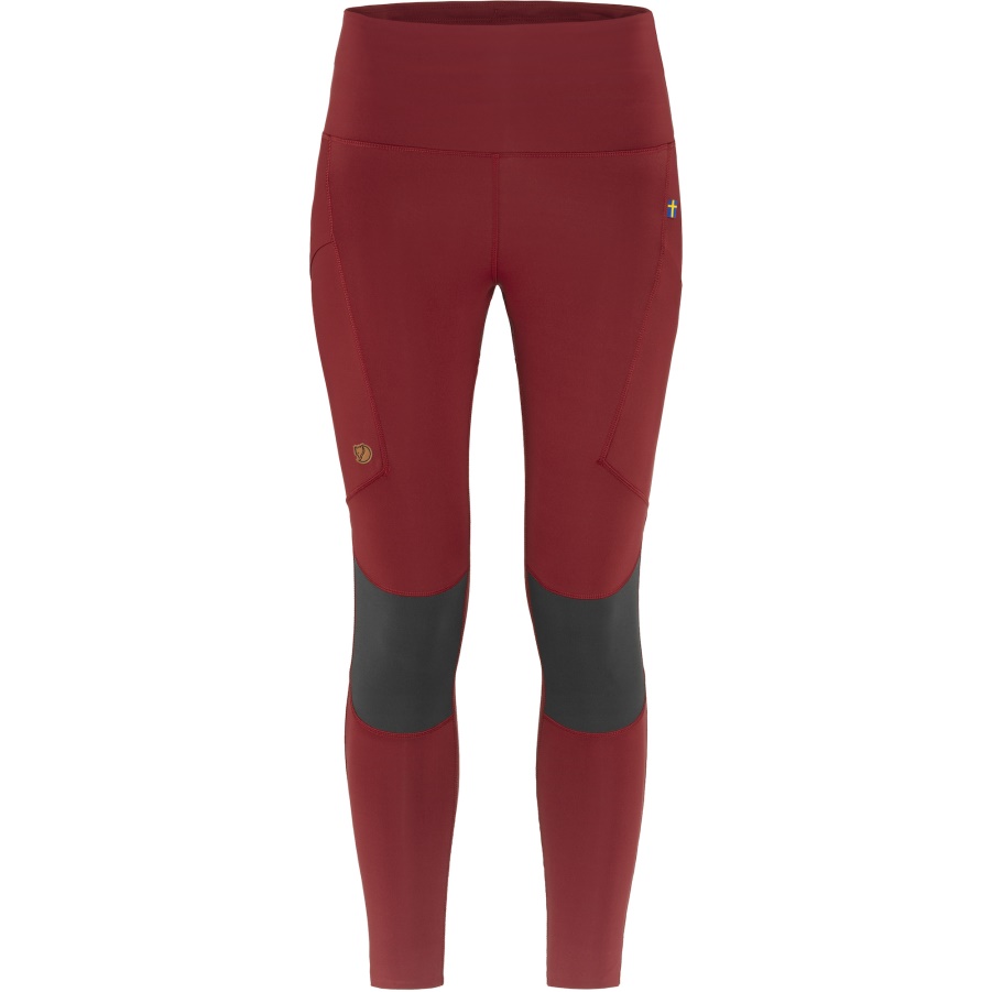 Granatapfelrot-eisengrau Abisko Trekkingstrumpfhose Pro W Fashion Fjällräven