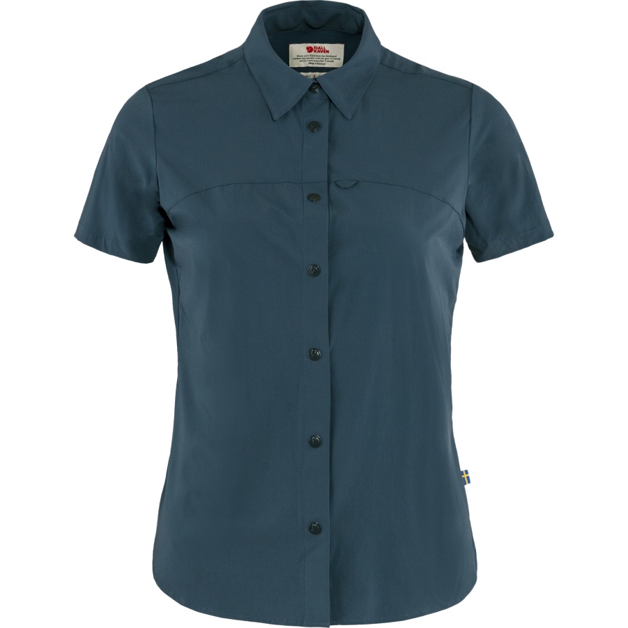 Fashion Fjällräven Navy High Coast Lite Shirt Ss W
