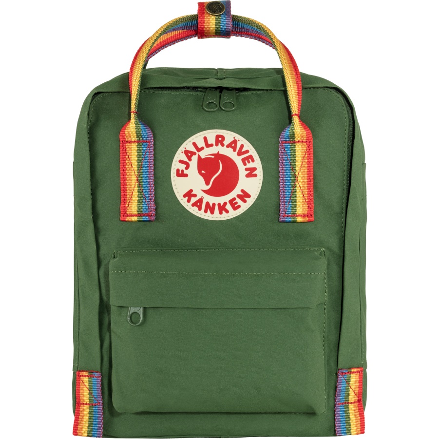 Fichtengrün-Regenbogenmuster
