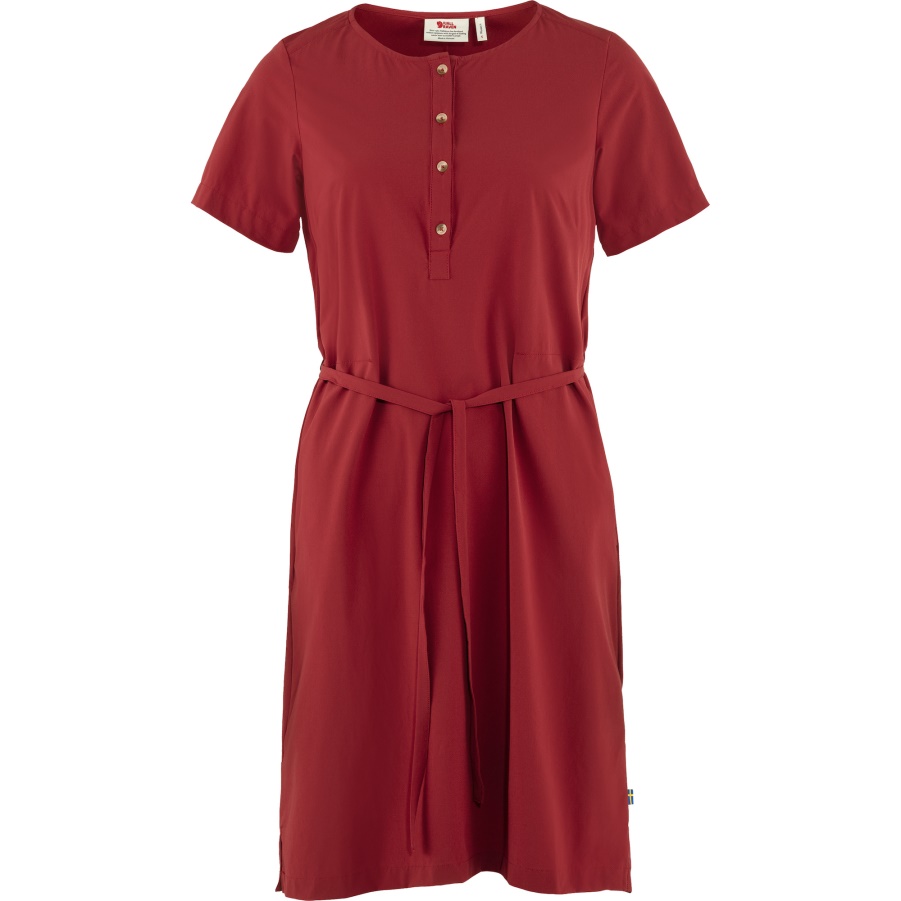 Fashion Fjällräven Granatapfelrot Övik Lite Dress W