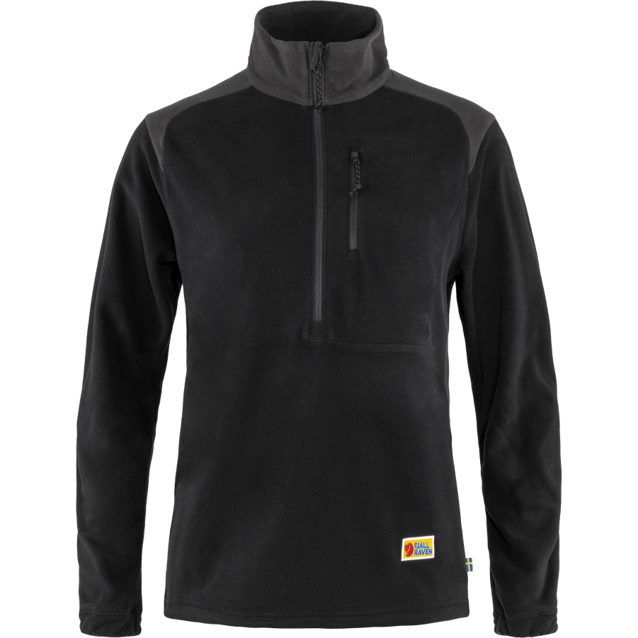 Fashion Fjällräven Everyday Little Fleece In Schwarz-Dunkelgrau