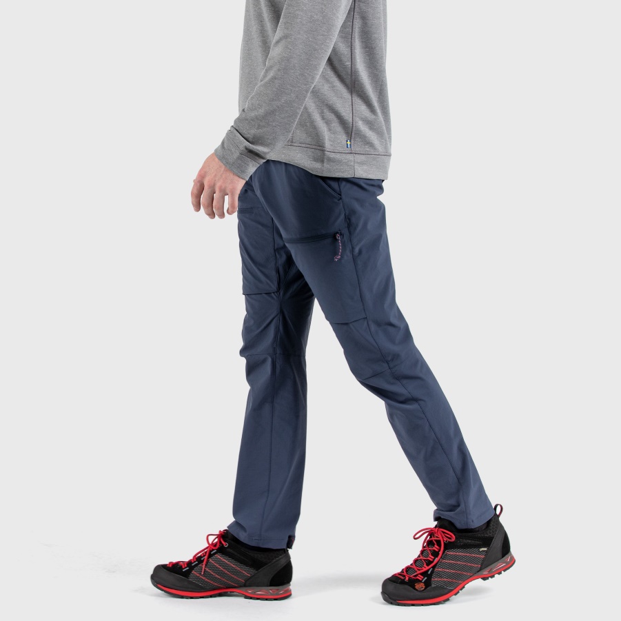 Fashion Fjällräven High Coast Wanderhose M Reg Navy