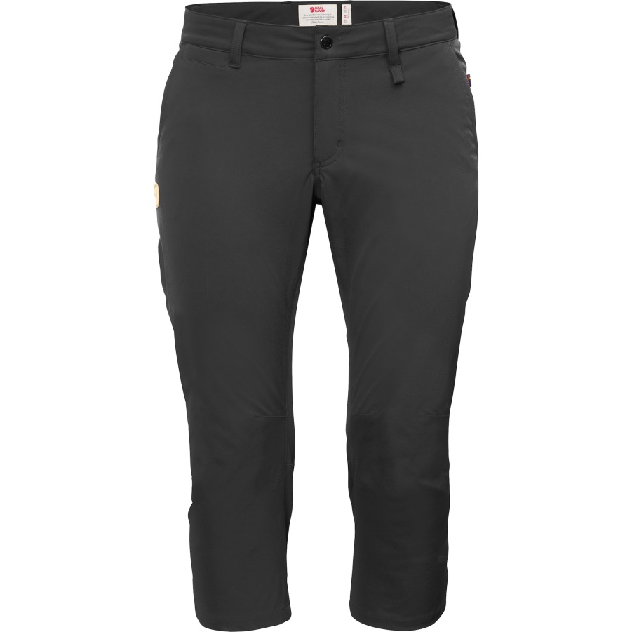 Dunkelgraue Caprihose Von Abisko Mit Mode Von Fjällräven