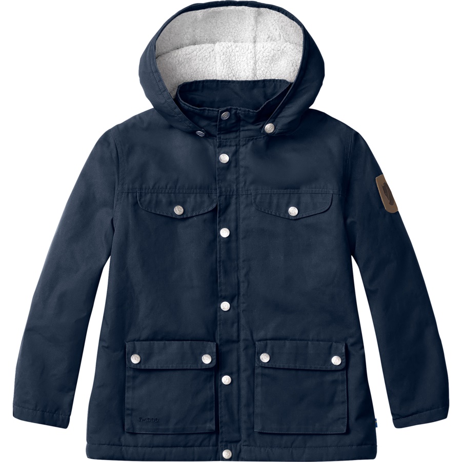 Kinder Grönland Winterjacke Night Sky Fashion Polarfuchs