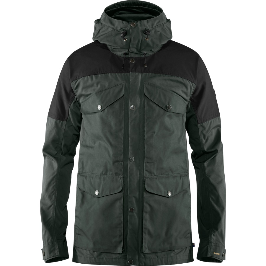 Dunkelgrau-schwarz Mode Fjällräven Vidda Pro Jacke M