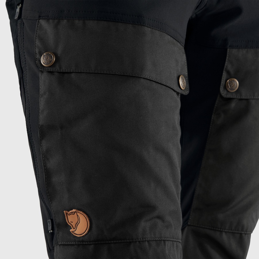 Fashion Fjällräven Dark Navy-oncle Blue Keb Hose Geschwungen Mit Kurz