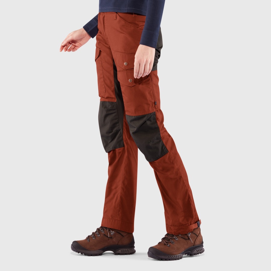 Vidda Pro Ventilated Hose W Short Fashion Fjällräven Dunkelgrau-schwarz