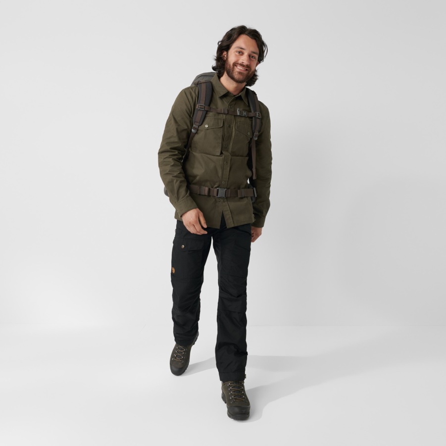 Vidda Pro Belüftete Hose M Kurz Mode Fjällräven Dark Olive