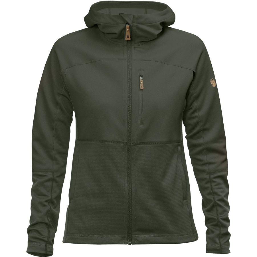 Deep Forest Abisko Trail Fleece Mit Modischem Fjällräven