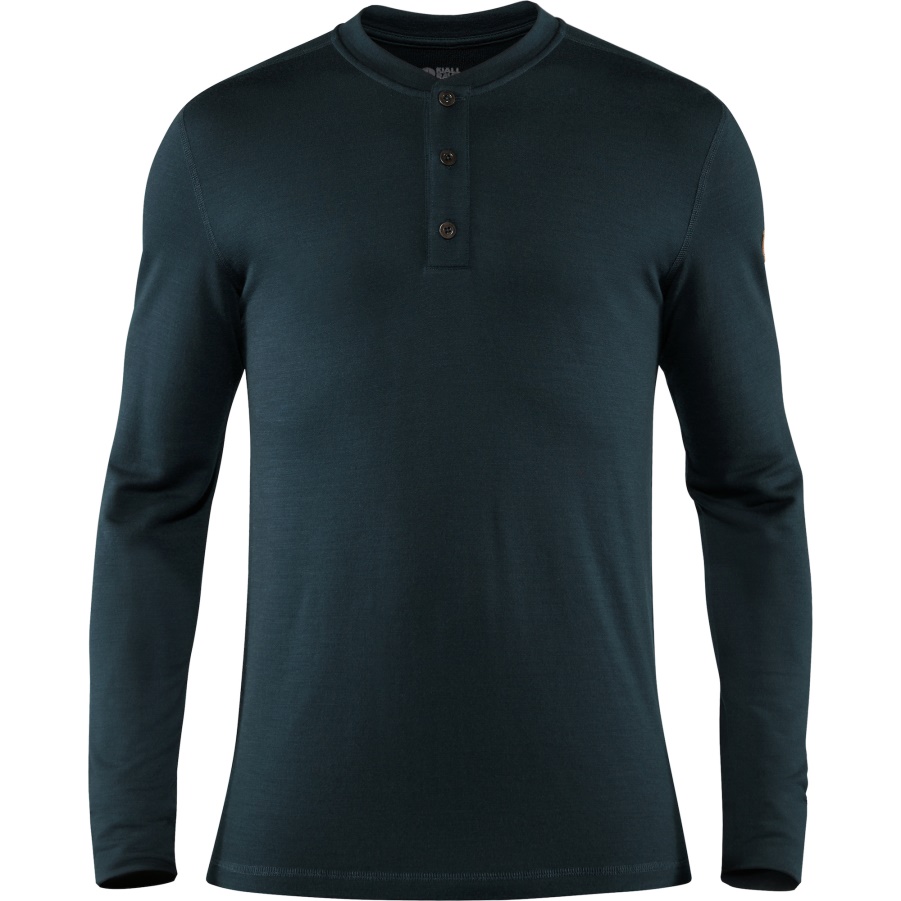 Fashion Fjällräven Singi Merino Henley M Dark Navy