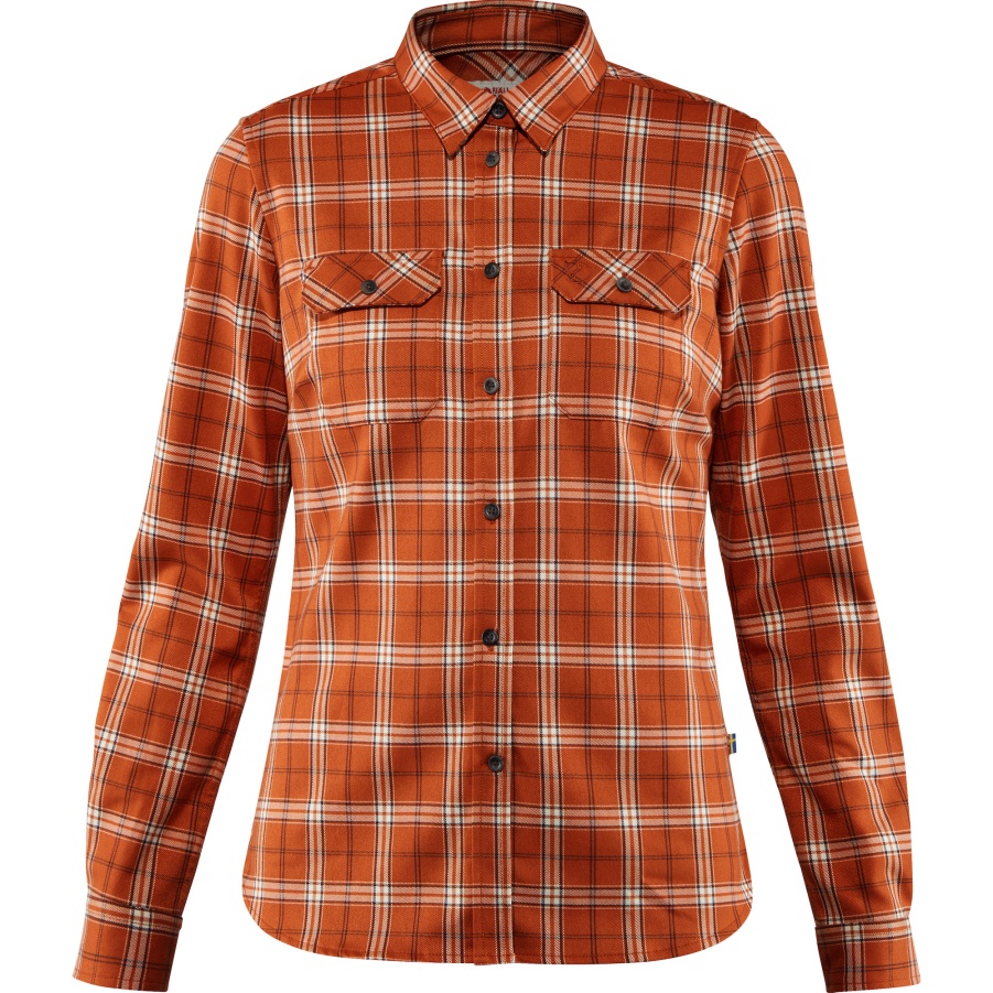 Fjällglim Stretch Shirt Ls W Autumn Leaf Fashion Fjällräven