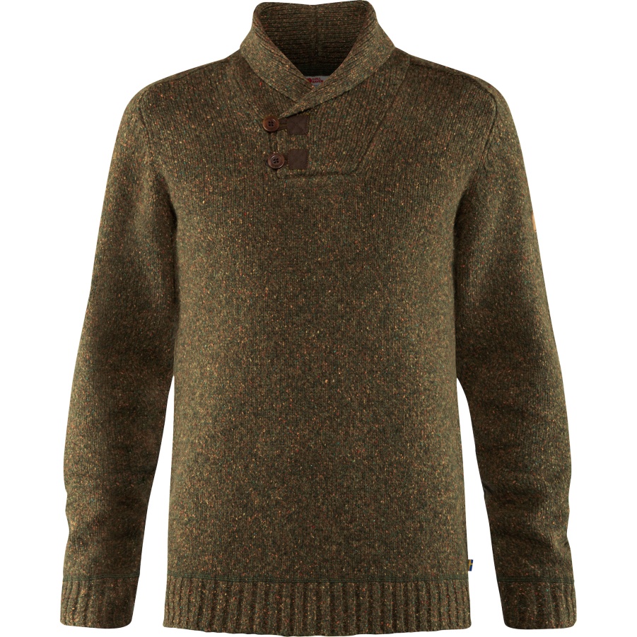 Fashion Fjällräven Dark Olive Lada Pullover M