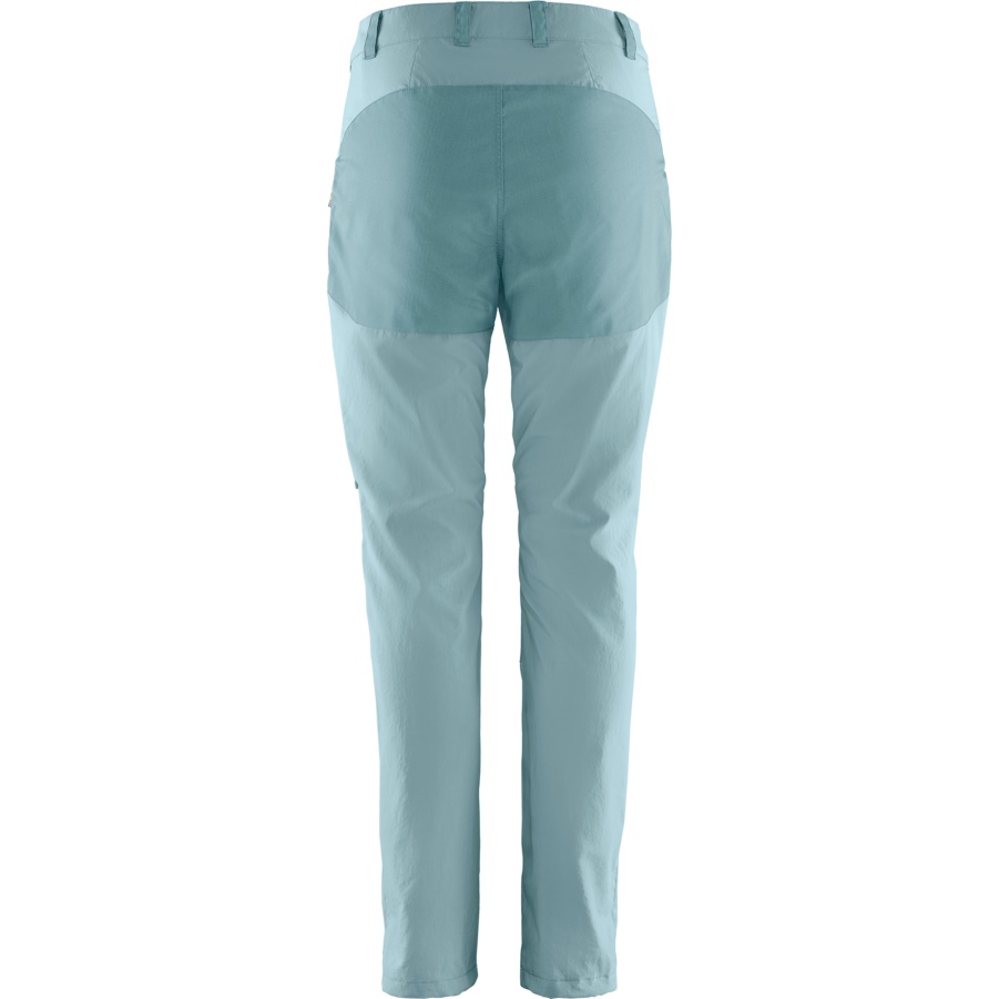 Abisko Hochsommerhose Mit Kurzer Mode Fjällräven Mineralblau-lehmblau