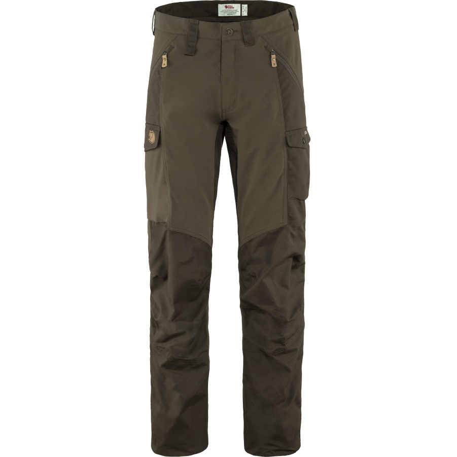 Fashion Fjällräven Dark Olive Abisko Hose M Lang
