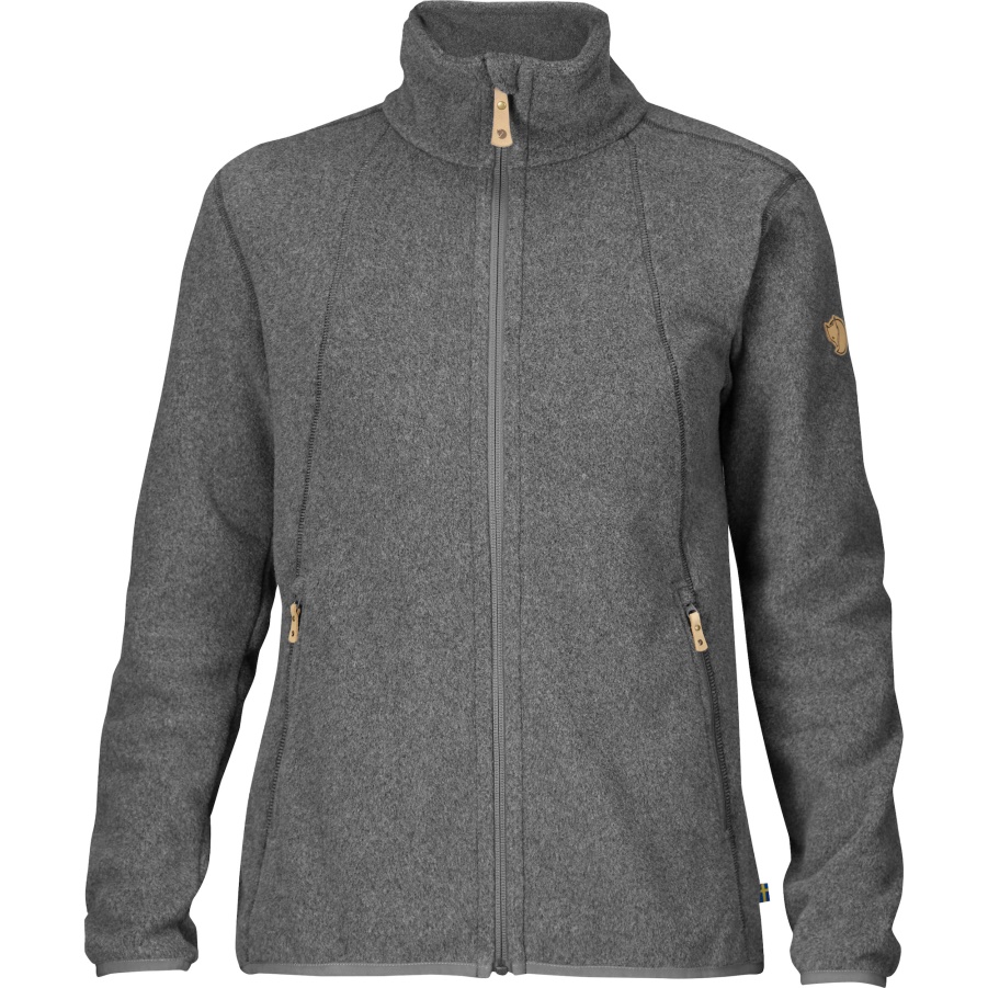 Fashion Fjällräven Dunkelgrau Stina Fleece M