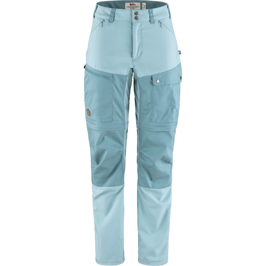 Mineral Blue-Clay Blue Fashion Fjällräven Abisko Midsummer Zip Off Hose M