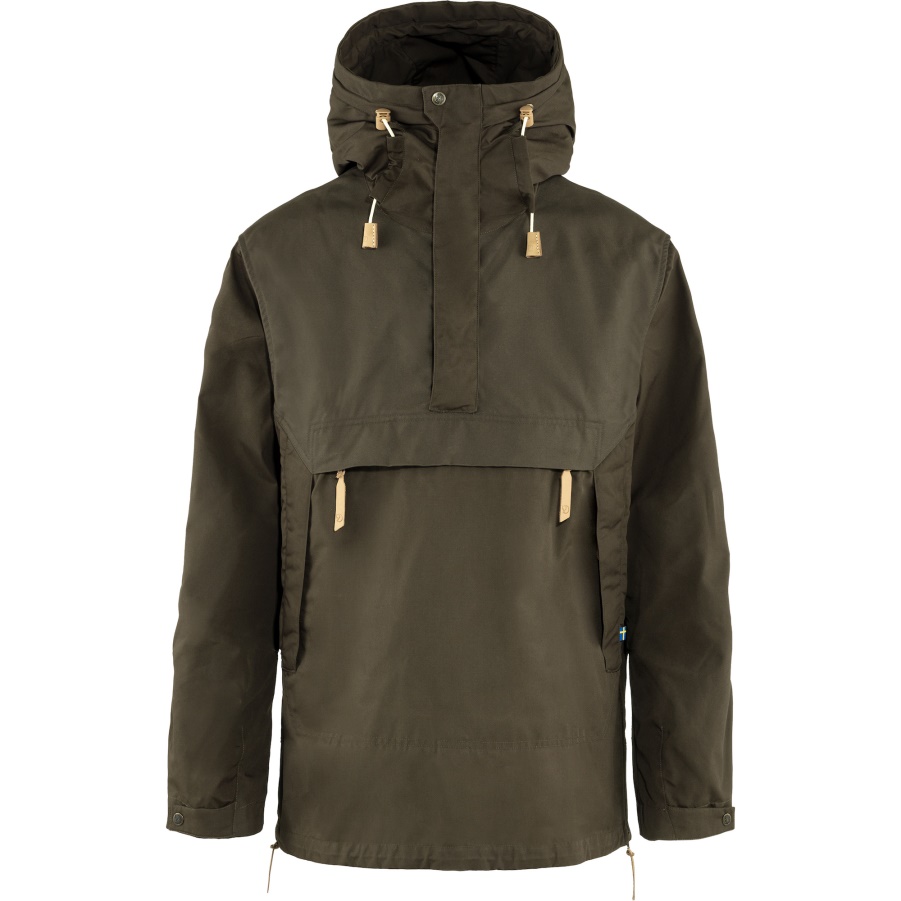 Anorak Nr. 8 M Dunkelolive Mode-Bergfuchs