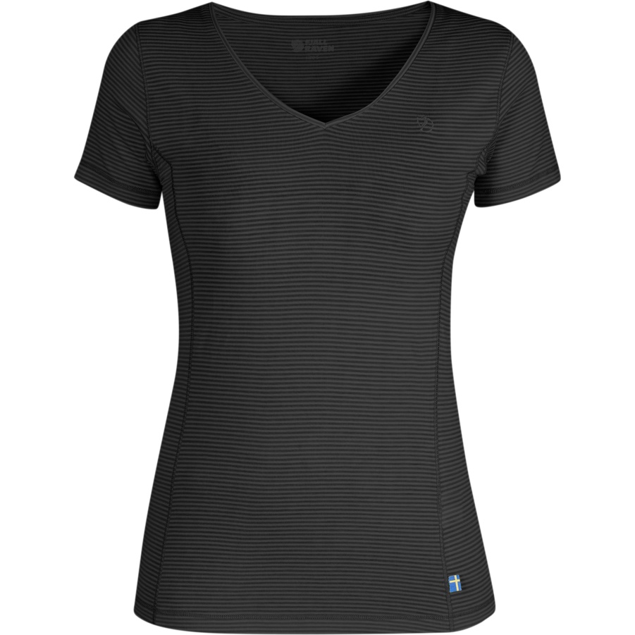 Abisko Cooles T-shirt W Dunkelgrau Fashion Mountain Fox