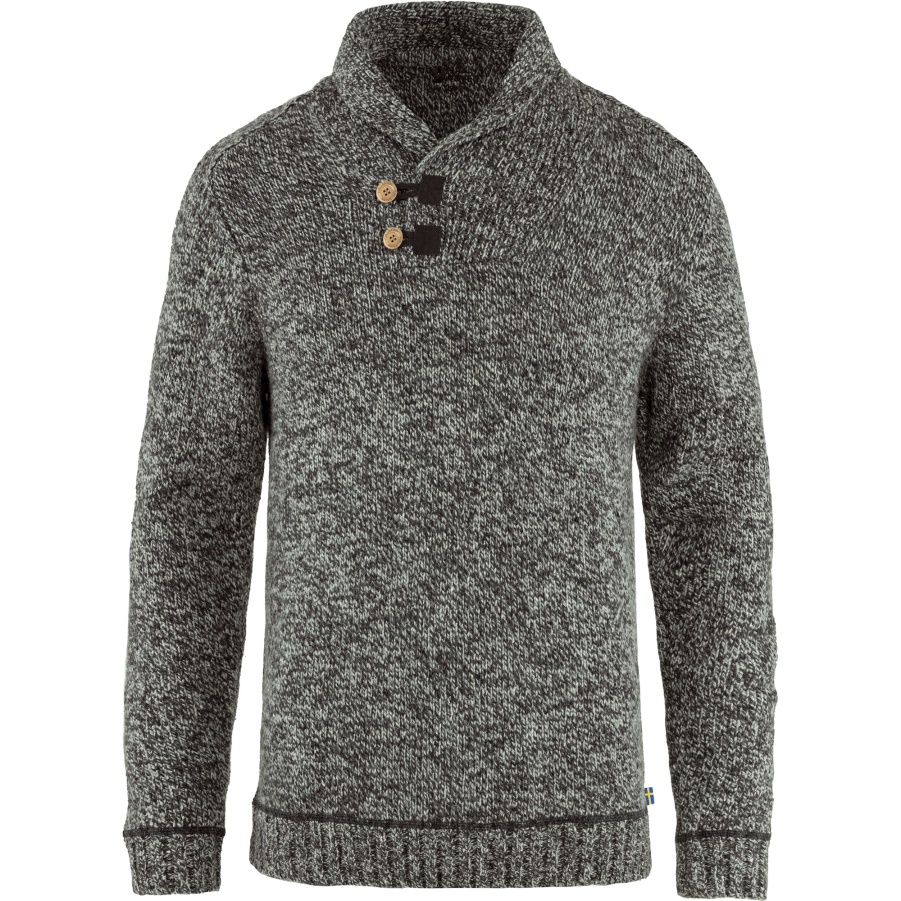 Grau Mode Fjällräven Lada Pullover M