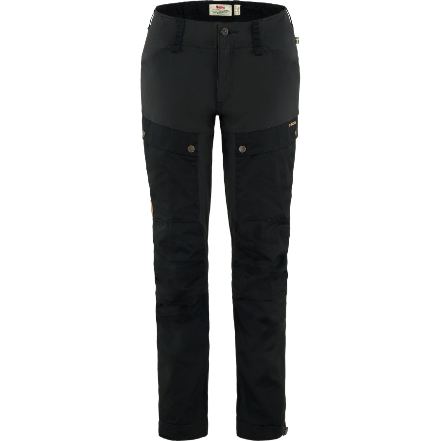 Fashion Fjällräven Keb Hose W Reg Schwarz