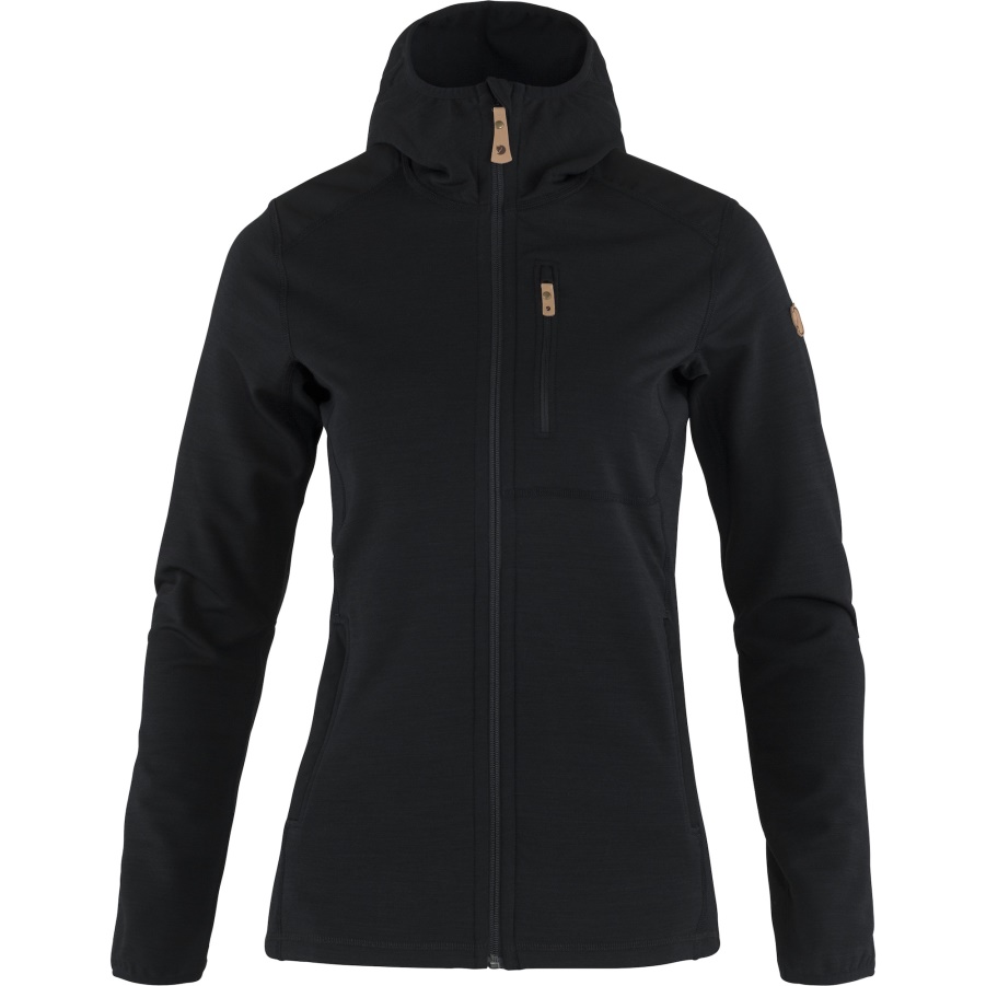 Keb Fleece Hoodie W Black Fashion Mountain Fox Marke