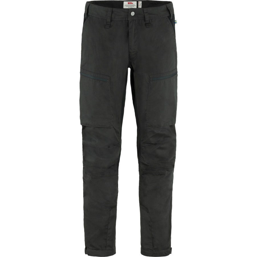 Abisko Lite Trekkinghose M Reg Dunkelgrau Fashion Fjällräven