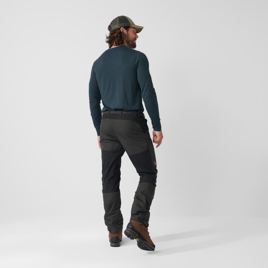 Abisko Lite Trekkinghose M Reg Dunkelgrau Fashion Fjällräven