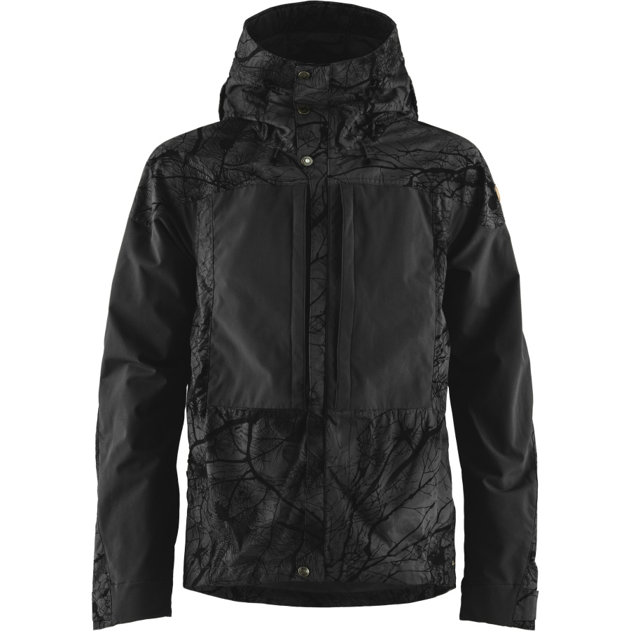 Fashion Fjällräven Keb Jacke M Schwarz Camo-schwarz