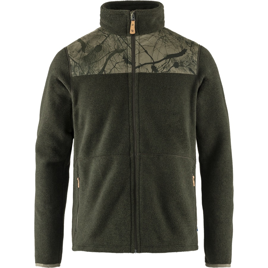 Fashion Fjällräven Laurel Green-green Camo Lapplandfleece M