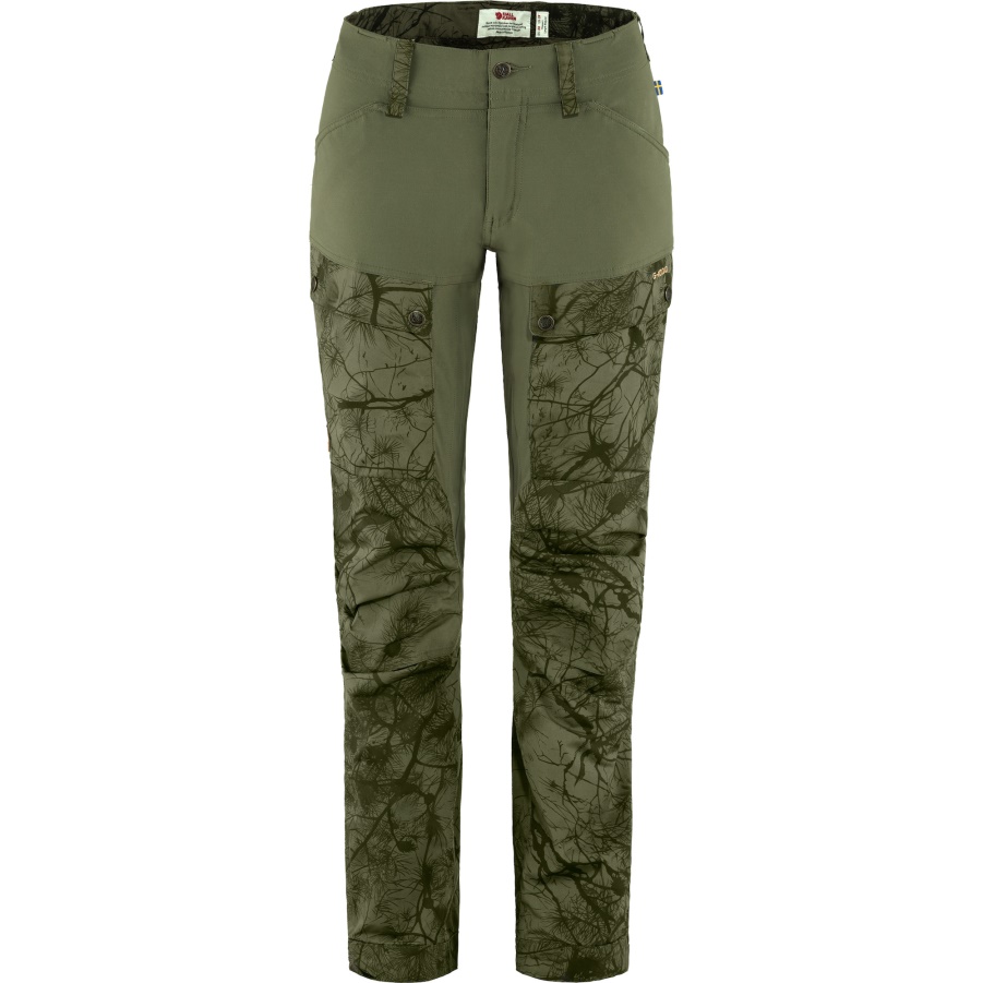 Fashion Fjällräven Grün Camo-laurel Grün Keb Hose W Reg